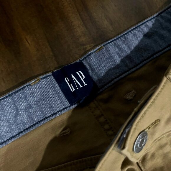 Gap Mens 5 Pocket Slim Fit Pant 34x30 Maple Sugar - Picture 2 of 7
